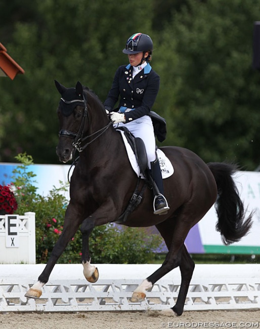 Beatrice Arturi and Donaudistel at the 2019 CDIO-PJYR Hagen :: Photo © Astrid Appels