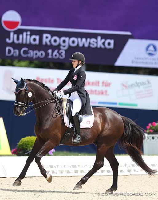 Julia Rogowska and Da Capo at the 2019 CDIO-PJYR Hagen :: Photo © Astrid Appels