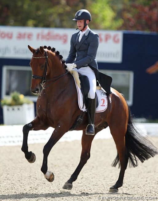 Diederik van Silfhout and Expression at the 2019 CDI Hagen :: Photo © Astrid Appels