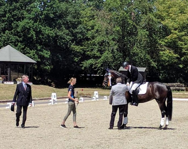 Frode Nesheim and Future of W at the prize giving at the 2019 CDN Langenfeld