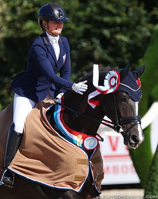 Kristine Möller and Spectre at the 2019 CDI Leudelange :: Photo © Astrid Appels