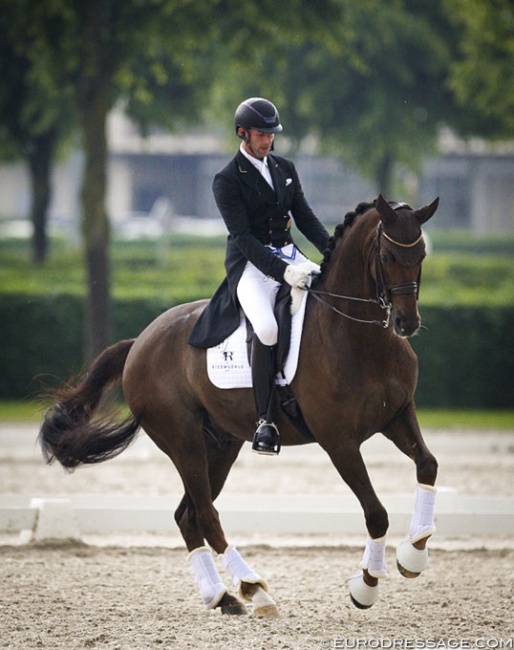 Eyal Zlatin and Bonzanjo at the 2018 CDI Aachen :: Photo © Astrid Appels