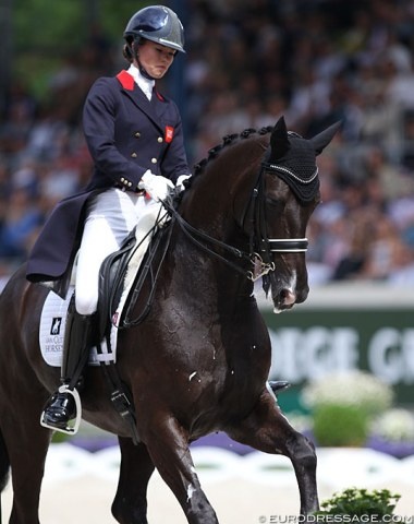 Charlotte Fry and Dark Legend at the 2019 CDIO Aachen :: Photo © Astrid Appels