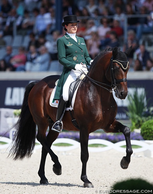 Anna Merveldt and Esporim at the 2019 CDIO Aachen :: Photo © Astrid Appels