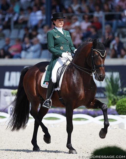 Anna Merveldt and Esporim at the 2019 CDIO Aachen :: Photo © Astrid Appels