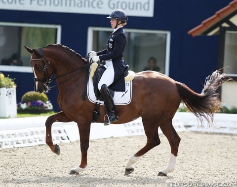 Terhi Stegars and Thai Pee at the 2019 CDI Hagen :: Photo © Astrid Appels