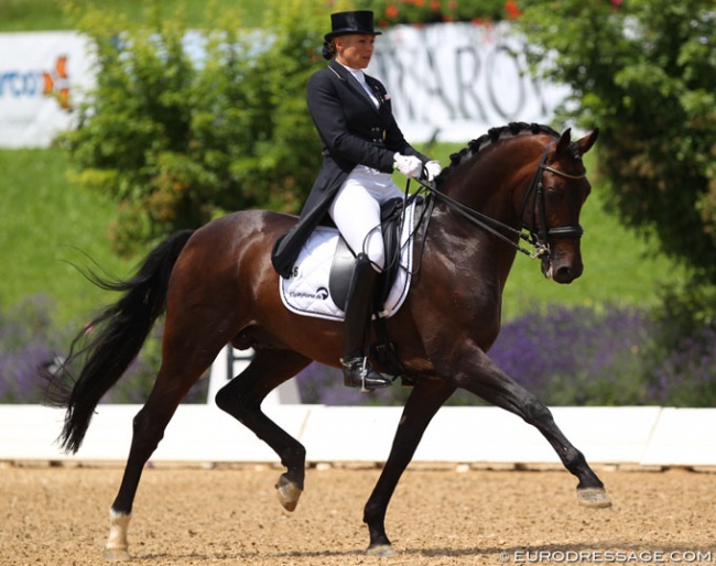 Anja Plönzke and Fahrenheit at the 2018 CDI Fritzens :: Photo © Astrid Appels