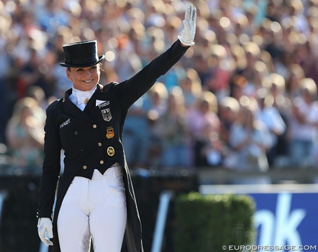 Dorothee Schneider at the 2019 European Dressage Championships :: Photo © Astrid Appels