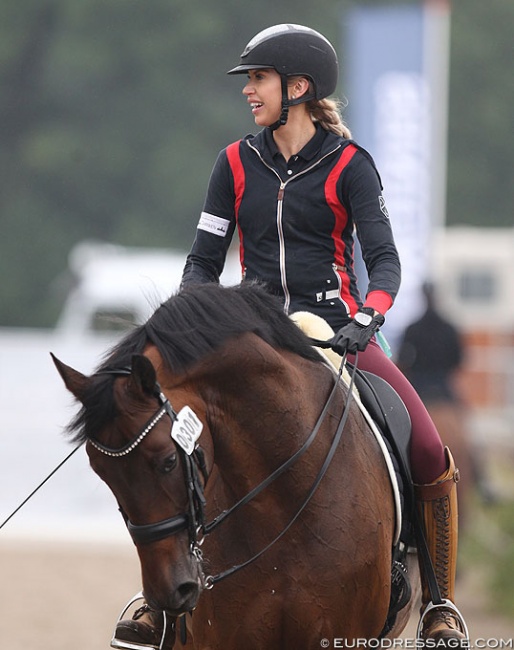 Simone Pearce and Scolari at the 2019 CDI Ermelo :: Photo © Astrid Appels