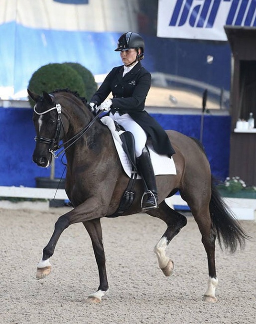 Katrin Burger and Semper Si at the 2019 CDN Pforzheim in March :: Photo courtesy K.Burger