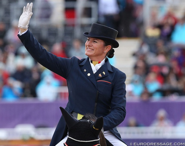 Claudia Fassaert at the 2012 Olympic Games in London :: Photo © Astrid Appels