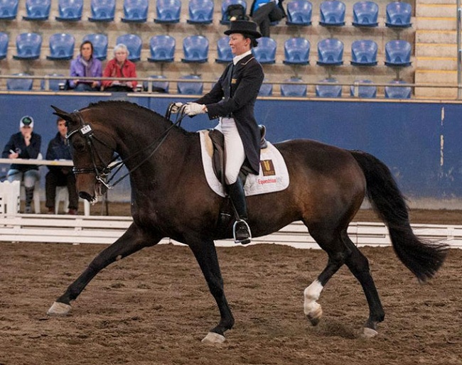 Megan Bryant and Donnabella at the 2012 CDI Sydney :: Photo Franz Venhaus