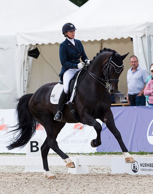 Nicole Casper and Zalando win the 2019 Nurnberger Burgpokal qualifier in Donaueschingen :: Photo © Hellmann