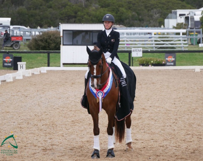 Wendi Williamson and Don Amour MH at the Pacific League Final at Boneo :: Photo © Australian Equestrian Team