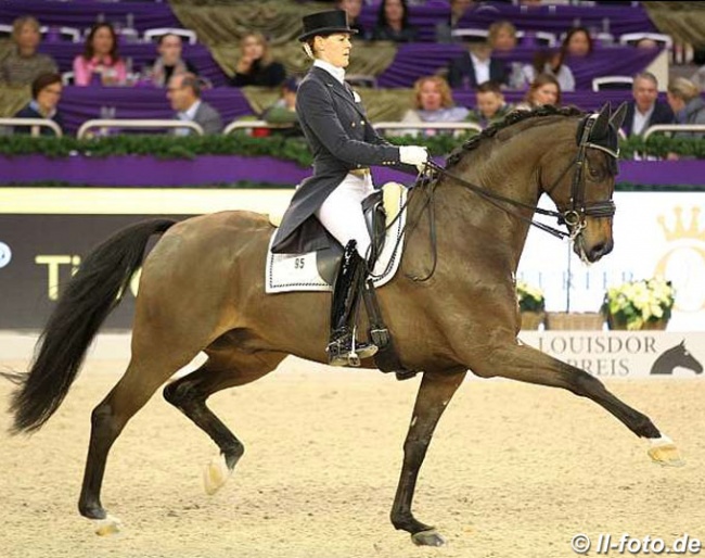 Senta Kirchhoff and L'Arbuste win the Louisdor Cup Finals in Frankfurt :: Photo © LL-foto