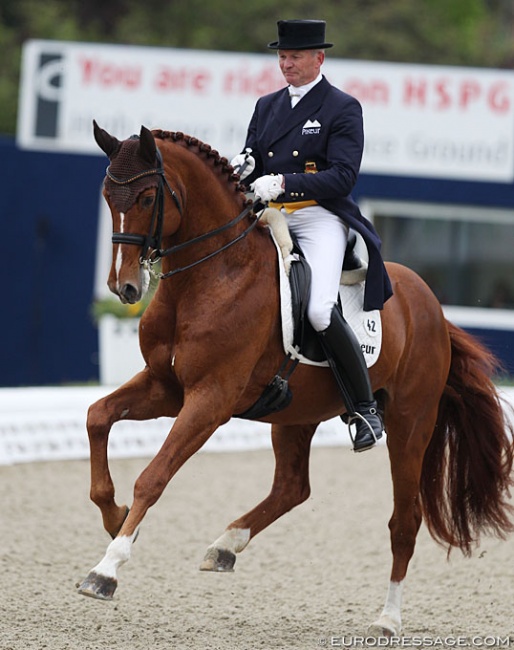 Hubertus Schmidt and Bonamour at the 2019 CDI Hagen :: Photo © Astrid Appels