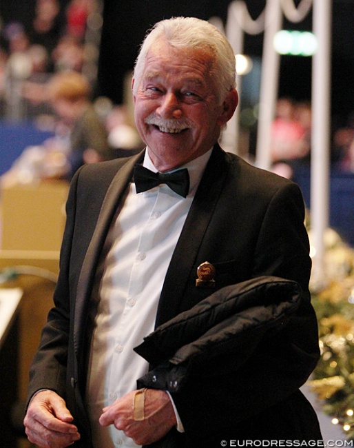 Stephen Clarke at the 2019 CDI-W London Olympia Horse Show :: Photo © Astrid Appels