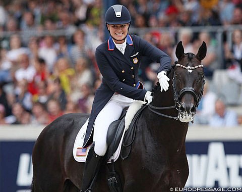 Adrienne Lyle and Betsy Juliano's Salvino at the 2019 CDIO Aachen :: Photo © Astrid Appels