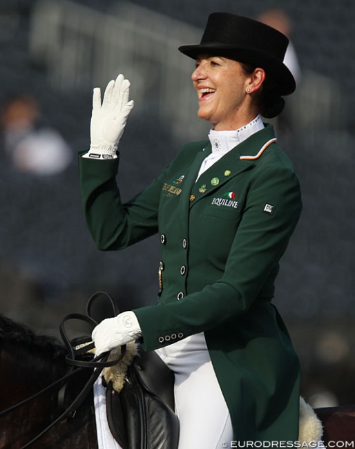 Anna Merveldt at the 2019 European Dressage Championships :: Photo © Astrid Appels