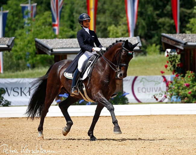 Shruti Vora and Denightron at the 2019 CDI Fritzens :: Photo © Petra Kerschbaum