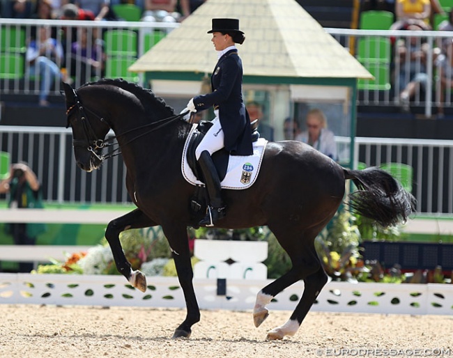 Kristina Bröring-Sprehe and Desperados at the 2016 Olympic Games in Rio de Janeiro :: Photo © Astrid Appels