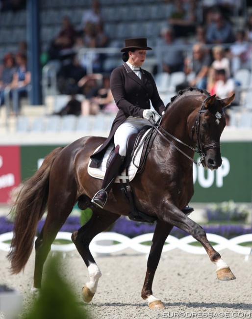 Inessa Merkulova and Furst Albert at the 2019 CDIO Aachen :: Photo © Astrid Appels