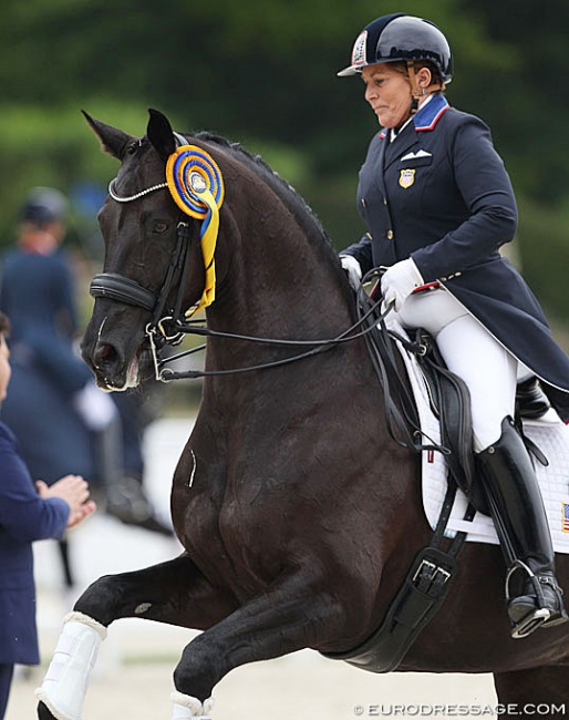 Shelly Francis and Danilo at the 2019 CDIO Compiègne :: Photo © Astrid Appels