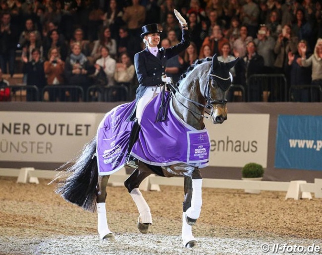 Jessica von Bredow-Werndl and Unee BB at the 2020 CDI-W Neumünster :: Photo © LL-foto