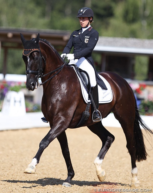 Cosima von Fircks and Diabolo at the 2018 CDI Fritzens :: Photo © Astrid Appels