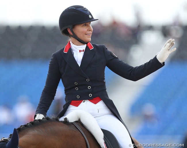 Jill Irving at the 2018 World Equestrian Games :: Photo © Astrid Appels