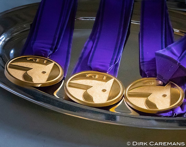 FEI gold medals. Who will win them at the 2021 European Dressage Championships? When will they be held ? :: Photo © Dirk Caremans