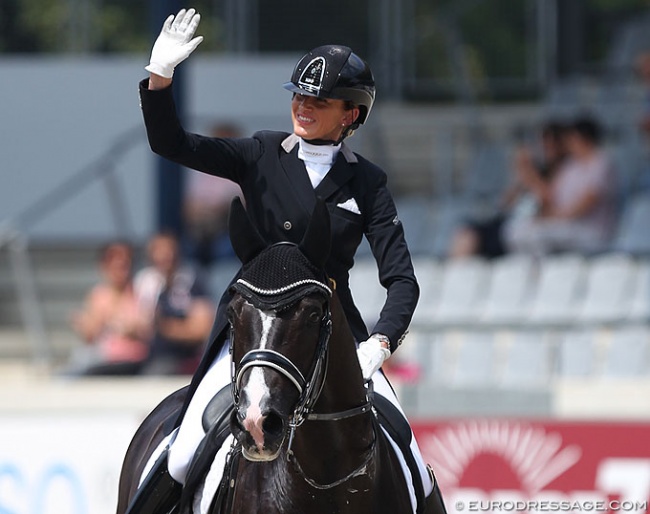 Marlies van Baalen and Go Legend at the 2019 CDIO Aachen :: Photo © Astrid Appels