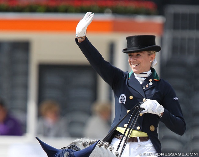 Maria Caetano at the 2019 European Dressage Championships :: Photo © Astrid Appels