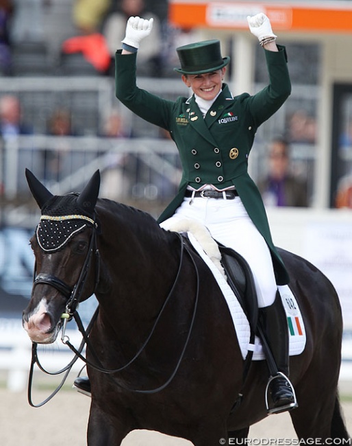 Judy Reynolds and Team Ireland Secure an Tokyo Olympic spot at the 2019 European Championships :: Photo © Astrid Appels