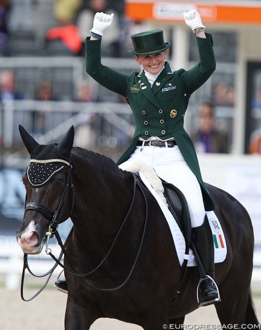 Judy Reynolds and Team Ireland Secure an Tokyo Olympic spot at the 2019 European Championships :: Photo © Astrid Appels