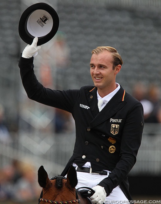 Sönke Rothenberger at the 2019 European Dressage Championships :: Photo © Astrid Appels