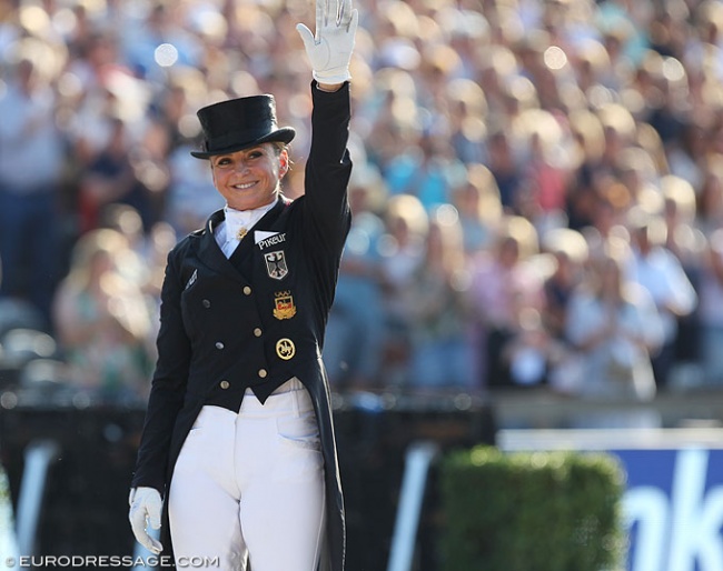 Dorothee Schneider at the 2019 European Dressage Championships :: Photo © Astrid Appels