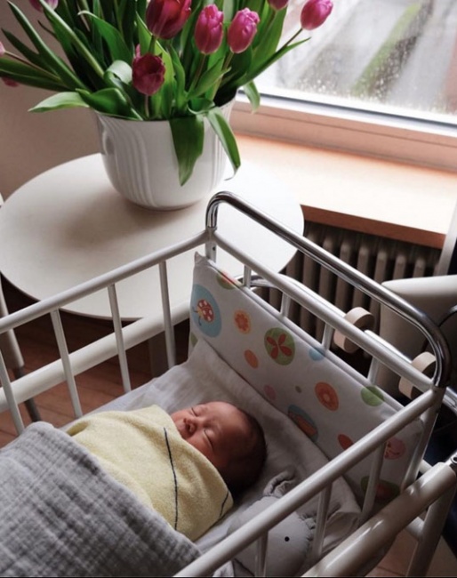 lena Starr and her husband Alex Lukyanchuk welcomed their first child, a baby girl named Kristina