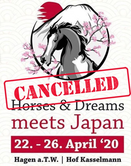 2020 Horses & Dreams Meets Japan - CDI Hagen cancelled due to corona