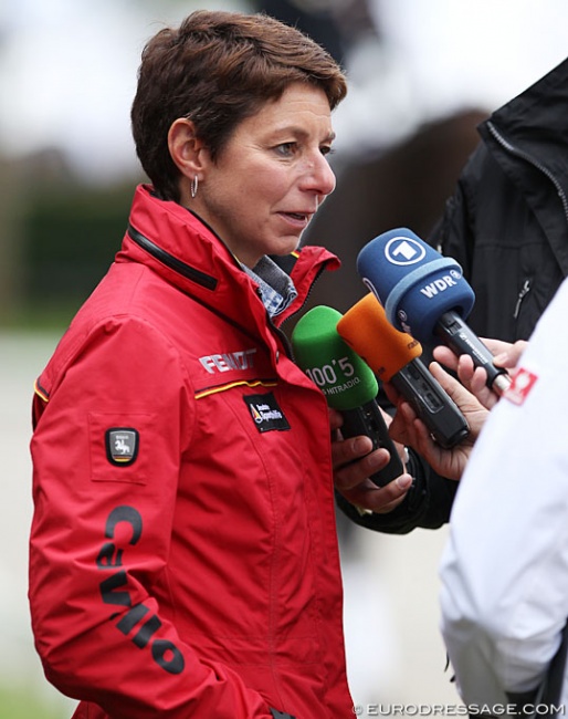 German team trainer Monica Theodorescu :: Photo © Astrid Appels
