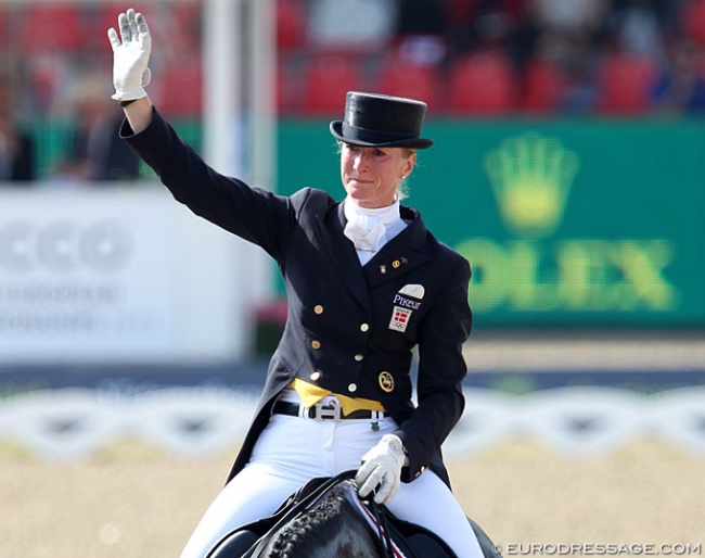 Nathalie zu Sayn-Wittgenstein at the 2013 European Dressage Championships in Herning :: Photo © Astrid Appels