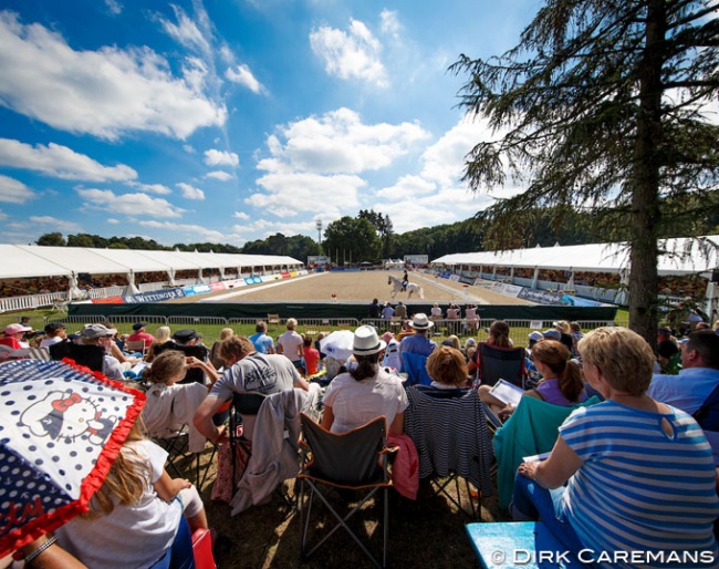 The World Young Horse Championships in Verden. The DTF does not want Verden to propose an indoor alternative for 2020 :: Photo © Dirk Caremans