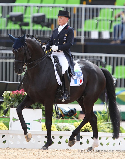 Karen Tebar and Don Luis at the 2016 Olympic Games in Rio :: Photo © Astrid Appels