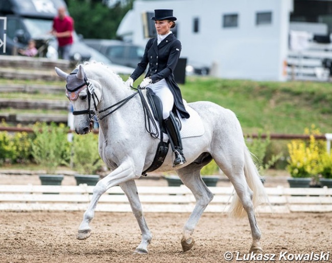 Tatiana Antonenco and Tavares at the 2019 CDI-W Brno :: Photo © Lukasz Kowalski