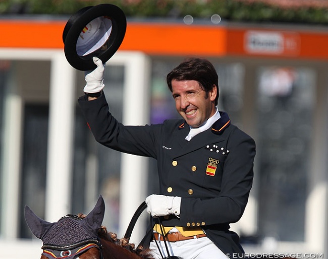 Claudio Castilla Ruiz at the 2019 European Dressage Championships :: Photo © Astrid Appels