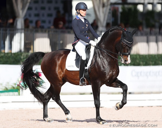 Free Webinar "The Classical Seat" featuring Dave Thind, Johan Zagers and Charlotte Jorst (pictured). Part II this Coming Sunday April 26 :: Photo © Astrid Appels