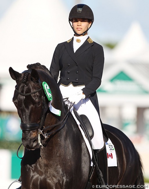 Naima Moreira Laliberté and Statesman at the 2020 CDI Wellington :: Photo © Astrid Appels