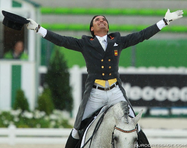 Jose Antonio Garcia Mena at the 2014 World Equestrian Games :: Photo © Astrid Appels