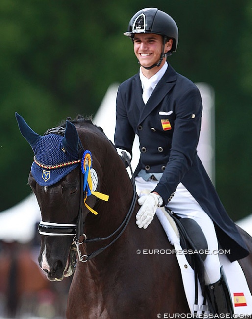 Juan Matute Guimon and Dhannie at the 2016 CDIO Compiegne :: Photo © Astrid Appels
