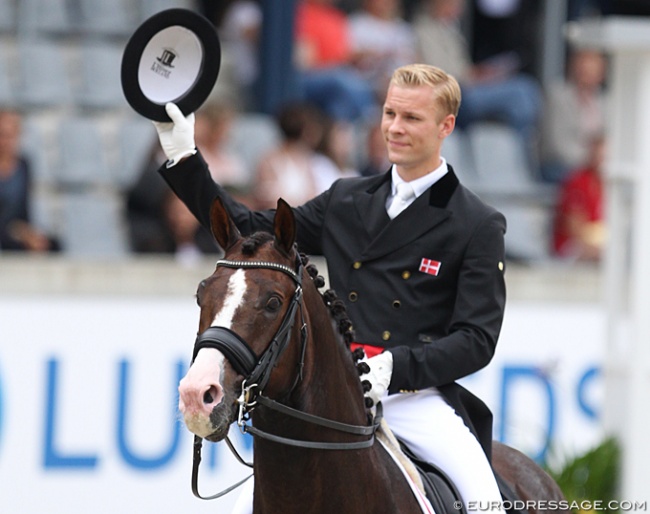 Daniel Bachmann Andersen and Blue Hors Don Olymbrio at the 2017 CDIO Aachen :: Photo © Astrid Appels